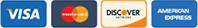 Supported Cards: Visa, Mastercard, Discover, Amex